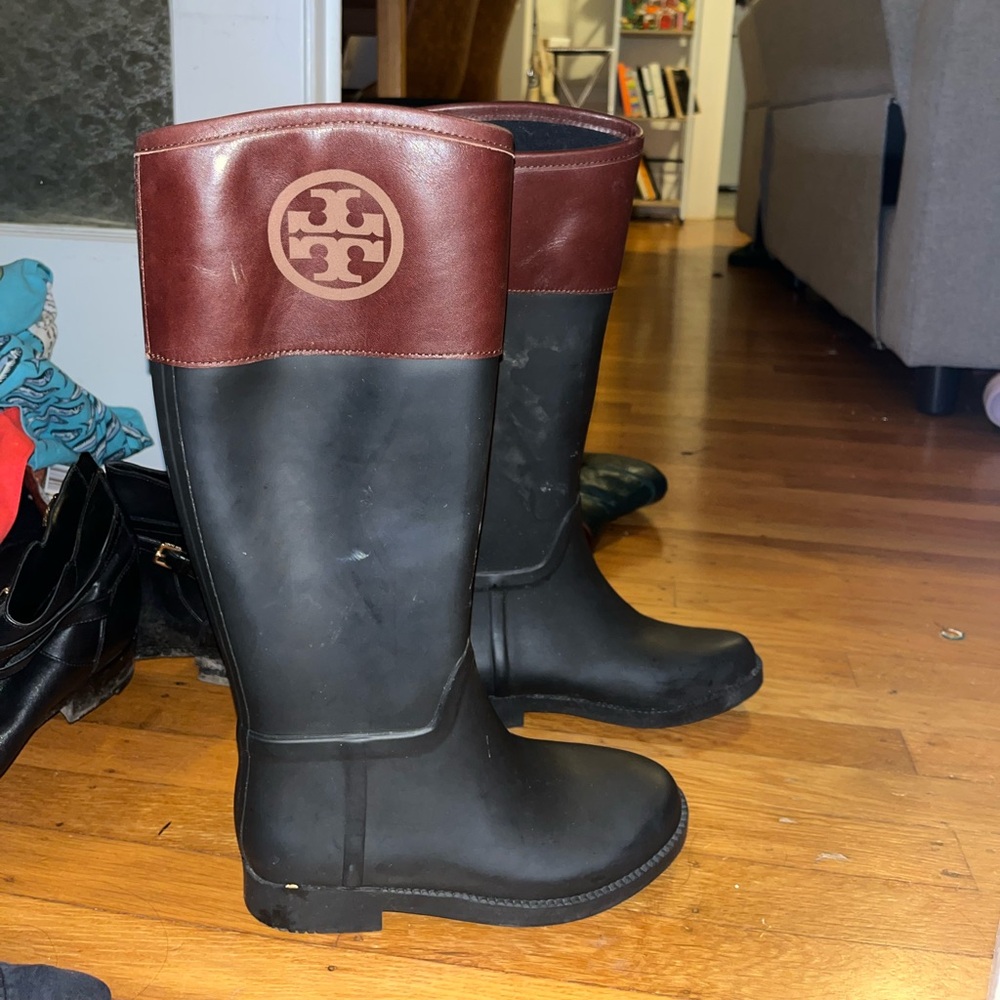 Tory Burch rain boots